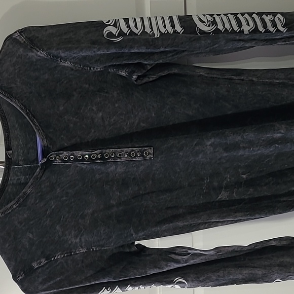 Bejeweled by Susan Fixel gray color  pre owned great condition, size xl - Picture 2 of 4